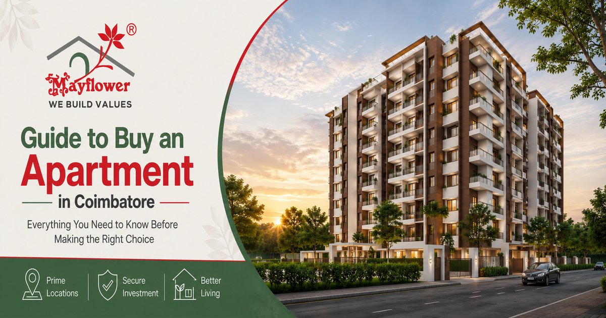guide to buy apartments in coimbatore